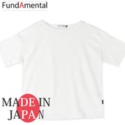 fl23ss-015m/white/l [コットン100％ボートネックTシャツ 日本製 ホワイト Lサイズ]