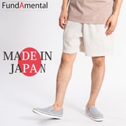 ワッフルショートパンツ 日本製 ベージュ Lサイズ fl24ss-005/beige/l