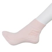 SSEL835 [天使の足音（ショート） つま先アップで姿勢改善靴下 ピンク（22-23cm）]