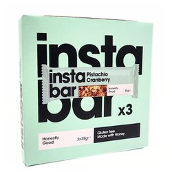 instabar（インスタバー） ピスタチオ＆クランベリーバー 35g×3本入り