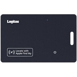 LGT-WCSTC01BK [スマートトラッカー 紛失防止 カード 超薄型 厚み1.7mm 充電式 ワイヤレス充電対応 防水仕様 IPX8 忘れ物防止 置き忘れ防止 ブラック]