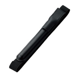 アップルペンシル ホルダー バンドタイプ レザー調 ケース マグネットフラップ iPad9.7～11インチケース装着可（Apple Pencil USB-C/第2世代/第1世代/Pro対応） 落下防止 紛失防止 カバー ブラック TB-APE2UBLMBK