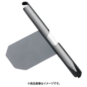 アップルペンシル ホルダー 挟み込みタイプ レザー調 ケース Smart Folio 専用(Apple Pencil USB-C/第2世代/Pro対応) 落下防止 紛失防止 カバー ブラック TB-APE2UMHBK