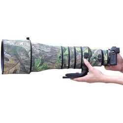 MY423-camo03 [ニコン（Nikon） Z 600mm F4 TC VR S用 レンズカバー （青葉迷彩）]