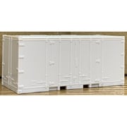 CA-2101 Nゲージ 無塗装 20fコンテナ 背高タイプ 妻1方リブ付 3方開き（ドアリブなし） [鉄道模型用品]