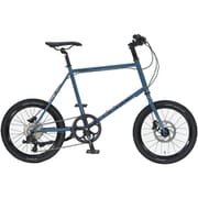 小径スポーツバイク UNIZE SEEKER 500 20インチ 外装8段変速 ブルーグレー USL07A#395