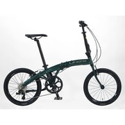 折り畳み自転車 UNIZE TORRENT 20インチ 外装8段変速 フォレストグリーン UTR07A#284