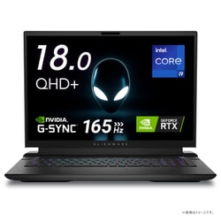 ヨドバシ.com - デル DELL ゲーミングノートパソコン/Alienware m18 R2/18.0型QHD＋/Core  i9-14900HX/GeForce RTX 4070（最大140W）/メモリ 32GB/SSD 2TB/Windows 11  Home（英語版）/ダークメタリックムーン NAM98E-EHLBC 通販【全品無料配達】