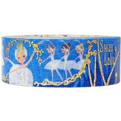 きらぴかマスキングテープ バレエシアター Swan Lake ks-dt-10261
