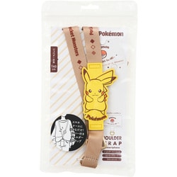 iSB-PM19 [ラバー付きショルダーストラップ ポケットモンスター ピカチュウ]