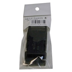 SR25 ワンタッチバックル黒 ベルト巾25mm用