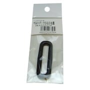 SQ38 スクエアリング黒 ベルト巾38mm用