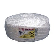手芸・梱包・園芸用PPソフトロープ約8mm×50M 白
