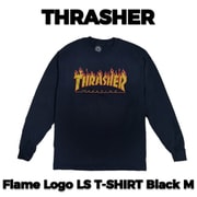 Flame Logo LS T-SHIRT Black M [メンズロングTシャツ 並行輸入品]