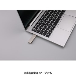 エレコム(ELECOM) ESD-EPA0500GSV(シルバー) 外付けポータブルSSD 500GB 外付けポータブルSSD - ESD-EPA0500GSV