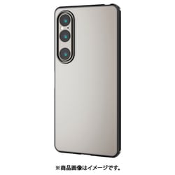 PM-X242UCTMKBK [Xperia 1 VI SO-51E ケース ソフト カバー 衝撃吸収 カメラレンズ保護設計 ワイヤレス充電可 メタリックフレーム 極み設計 メタリックブラック]