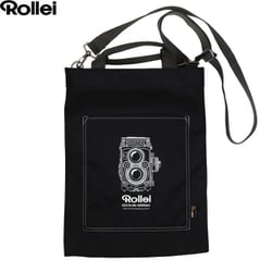 ローライ 公式プロダクト A4トートバッグ ROLLEIFLEX RL-030-BK
