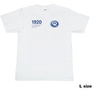 RL-041L-WH [ローライ 公式プロダクト さらさら着心地Tシャツ Rollei丸ロゴ ホワイト 男女兼用 Lサイズ]