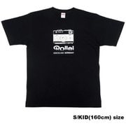 T-ROLLEI35-BK S [ローライ 公式プロダクト 伸縮しにくい綿100％Tシャツ Rollei35 ブラック 男女兼用 S/KIDS（160cm）]