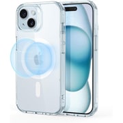 Classic Hybrid Case （HaloLock） for iPhone 15 - Clear Blue [iPhone 15対応Magsafe対応ミリタリーグレード軽量ケース]