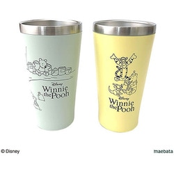 ディズニー くまのプーさん メタルサーモタンブラー ペアセット（2個入り） D-WP35 53000