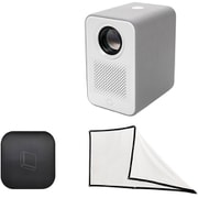 ホームプロジェクター/フルHD(1920×1080)/220ANSIルーメン HP CC500 Promo 3in1 (本体+84インチ布スクリーン+Google Certified 4K ATV同梱)