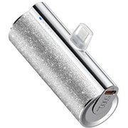 パワーバンク 5000mAh Type-C リップスティックサイズ シルバー UQ-Lipstick-C-SL