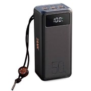 超大容量バッテリー 56,000mAh 130W PD対応 5台同時接続 ブラック UQ-Tank Boost