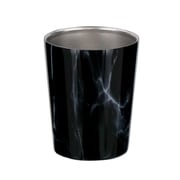 NX-172 [MARBLE KITCHEN タンブラー 保冷/保温対応 真空二重構造 380ml 大理石柄 ブラック]