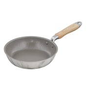 MARBLE KITCHEN フライパン ガス火専用 20cm 大理石柄 ホワイト NX-101