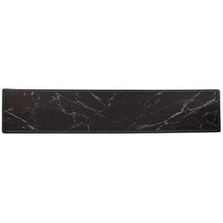 MARBLE KITCHEN キッチンマット 40×180cm 大理石柄 ブラック NX-194