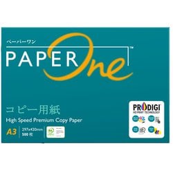 PaperOne（ペーパーワン） コピー用紙 高白色 A3 500枚 白色度92％ 紙厚0.09mm PEFC認証