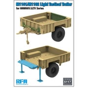 RFM5117 1/35 HMMVW/JLTVシリーズ用M1101/M1102 軽戦術トレーラー [組立式プラスチックモデル]