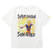 22863219 ドラゴンボールZ 悟空 超元気玉 Ｔシャツ WHITE Lサイズ [キャラクターグッズ]