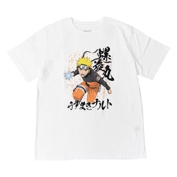 22863200 NARUTO-ナルト- 疾風伝 うずまきナルト 螺旋丸 Tシャツ WHITE 3Lサイズ [キャラクターグッズ]