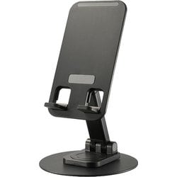 スマホ・タブレットスタンド 360度回転 10インチ SMT-OS01-K