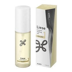 リーゼ ニュアンススタイリングオイル ＋シルキー ホワイトフローラル＆サボンの香り 80ml [スタイリングオイル]