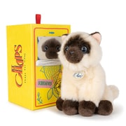 BTC-001SI B.T. Chaps ぬいぐるみ 17cm in Giftbox Siamese（シャムネコ） [キャラクターグッズ]