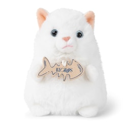 BTC-003WP B.T. Chaps ぬいぐるみ 12cm LuckyBaby White Persian（ホワイトペルシャネコ） [キャラクターグッズ]