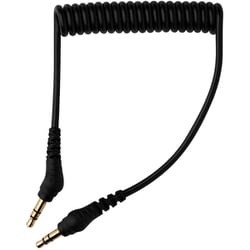 MoveMic用 3.5mm-3.5mm ステレオケーブル カールコード AMV-3.5-3.5