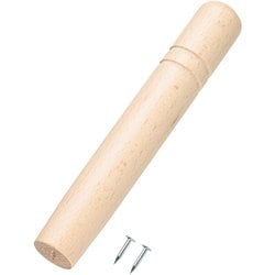 SA 雪平鍋用 木柄（釘2本付） 中 175mm （21・24cm） AYK04002