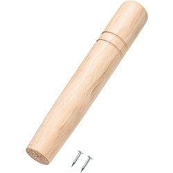 SA 雪平鍋用 木柄（釘2本付） 大 187mm （27・30cm） AYK04001