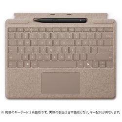 Surface Pro 13インチ キーボード（ペン収納付き/スリム ペン付き） 日本語配列 デューン（Surface Pro 13インチ 第11世代、Surface Pro 13インチ 10、Surface Pro 13インチ 9、Surface Pro 13インチ 8対応） 8X6-00163