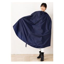 ぽんちょ OUTDOOR ボタニカル柄レインポンチョ（レインコート） | WORLD