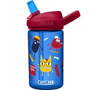 エディプラスキッズ トライタン 0.4L EDDY+ KIDS Tritan 065561 スケートモンスター [アウトドア 水筒 ウォーターボトル 400ml キッズ]