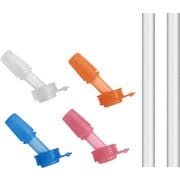 エディプラス 065608 キッズ カラフルストローセット [アウトドア 水筒 ボトル アクセサリ]