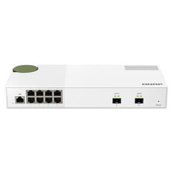 10GbE、2.5GbE Layer 2 Webマネージドスイッチ QSW-M2108-2S
