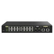 Wi-Fi 6世代対応 90W 10GbE PoE++および30W 2.5GbE PoE+マネージドスイッチ QSW-M2116P-2T2S