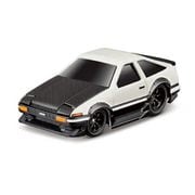 MS15579BK 1/64 MM 1983 トヨタ スプリンタートレノ AE86 ホワイト/ブラック [ダイキャストミニカー]