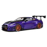 S1805812 1/18 日産 GT-R R35 LB WORKS 2022 パープル [ダイキャストミニカー]